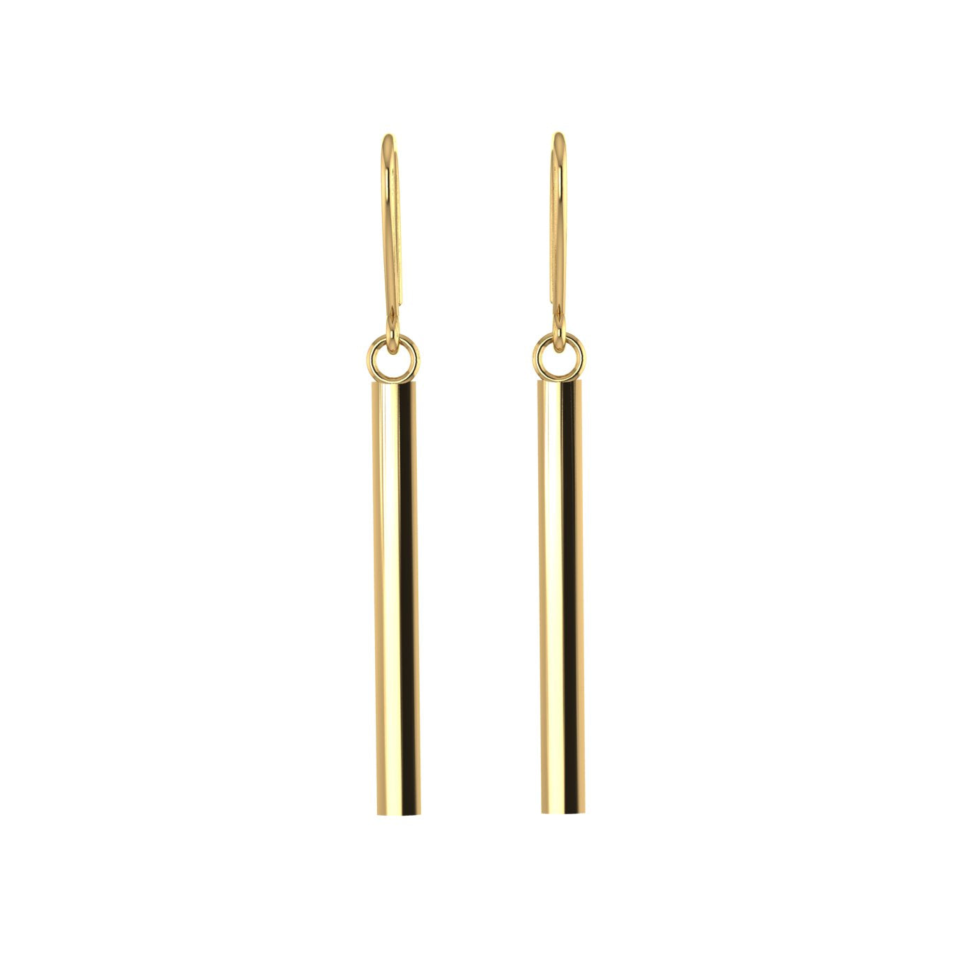 14k Gold Drop Earrings