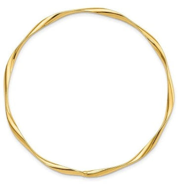 14k Yellow Gold Bangle Bracelet