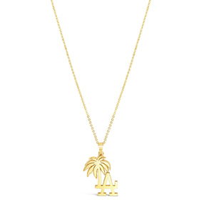 14k Gold L.A. Lifestyle Pendant