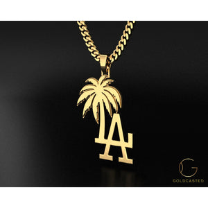 14k Gold L.A. Lifestyle Pendant