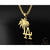 14k Gold L.A. Lifestyle Pendant