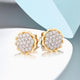 Dainty Sunflower Stud Earrings