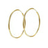 18k Gold Hoop Earrings