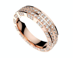 14k Diamond Wedding Ring